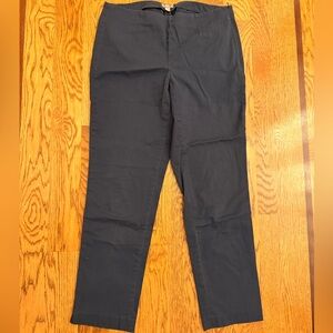 J. Jill black size 6 pants inseam 26